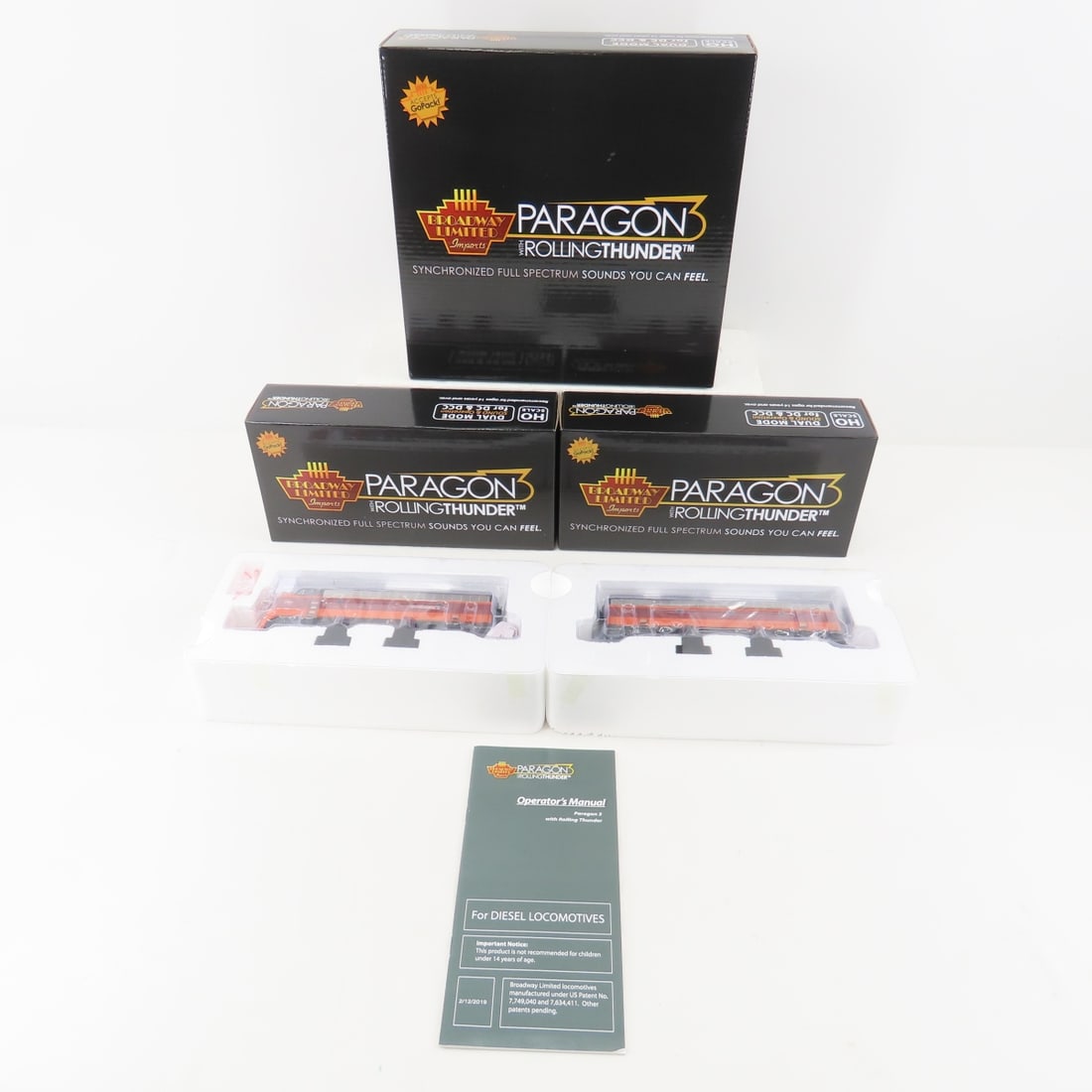 Paragon with Rolling Thunder locomotive #4845 A-B (1 of 14)