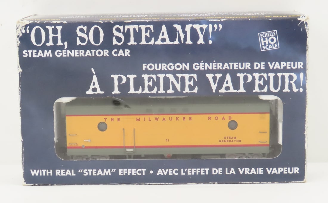 Rapido Steam Generator Car Milwaukee Road: Rapido Steam Generator Car Milwaukee Road - 1955 UP Scheme #71 107132 NIB Please ask questions and read terms & condition before bidding.