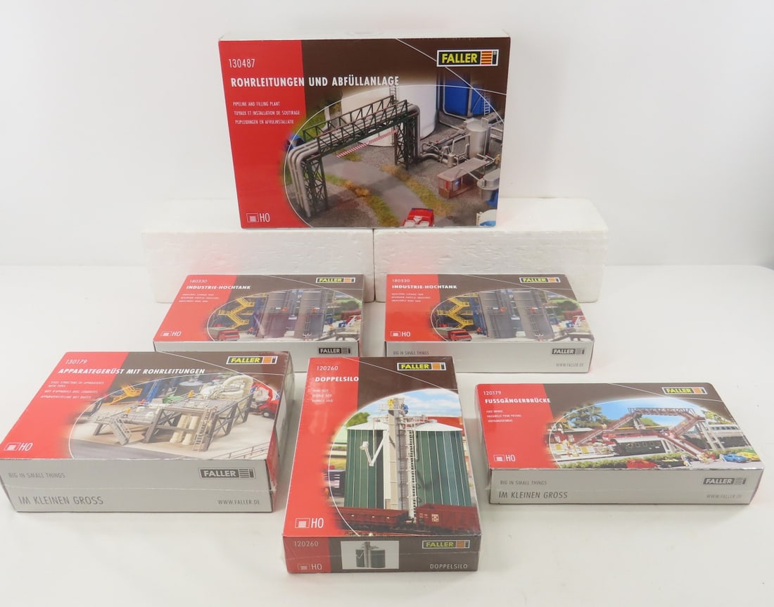 6 Faller HO scale model kits sealed (1 of 14)