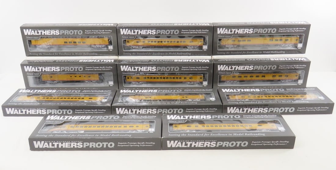 11 Walthers HO Scale Milwaulkee Road cars NIB (1 of 12)