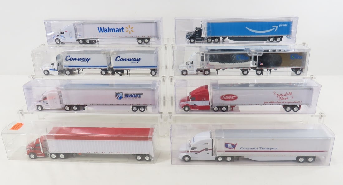 8 Kenworth Trucks N'Stuff Semi Tractor Trailer NIB (1 of 11)