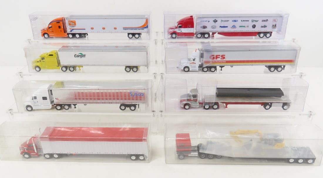 8 Kenworth Trucks N'Stuff Semi Tractor Trailer NIB (1 of 11)