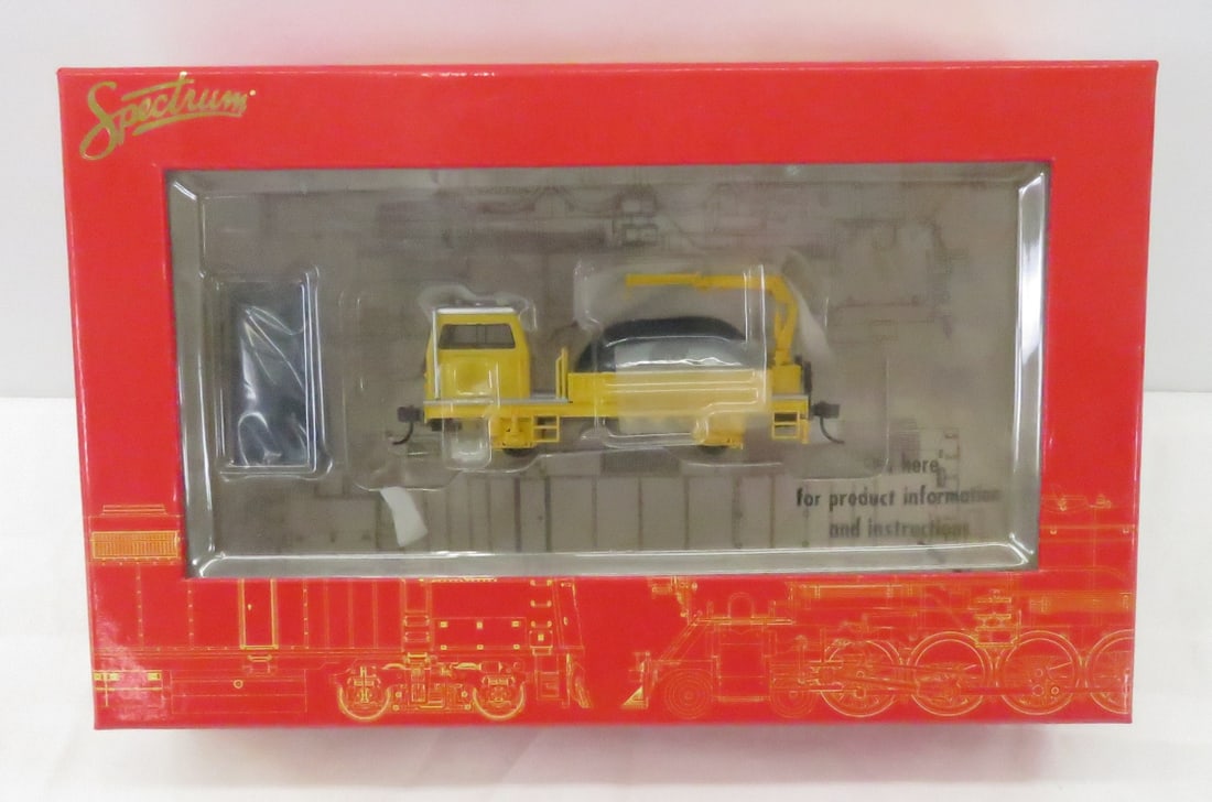 Spectrum Bachmann 87902 HO Ballast Vehicle NIP: Spectrum Bachmann 87902 HO Ballast Vehicle NIP - Maintenance of Way Vehicle- self propelled DCC, with crane Please ask questions and read terms & condition before bidding.