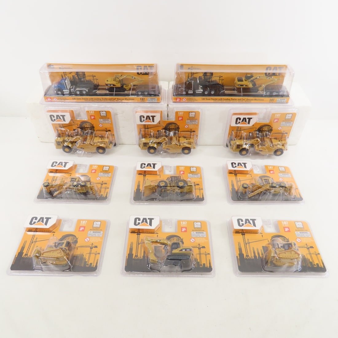 9 Diecast Masters 1:87 CAT Diecast Replicas NIP: 9 Diecast Masters 1:87 CAT Diecast Replicas NIP - Please ask questions and read terms & condition before bidding.