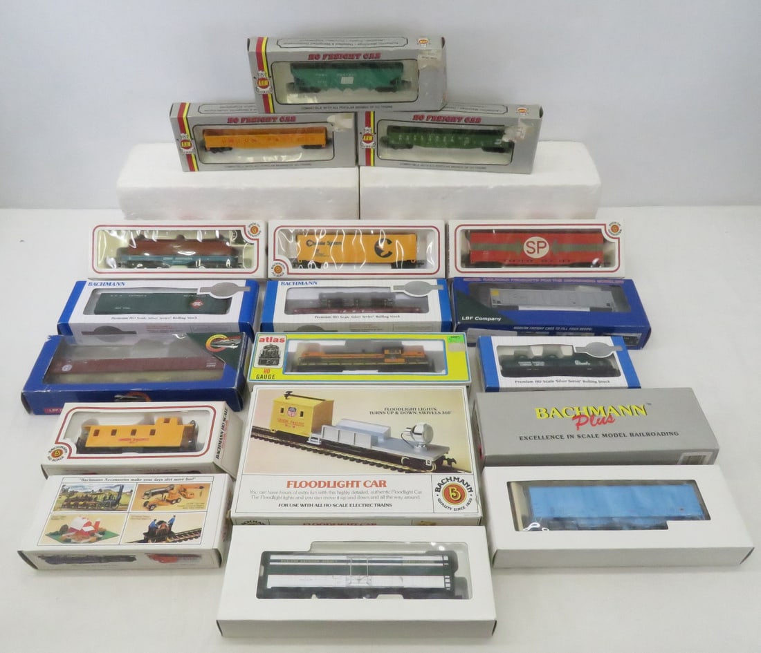 Bachmann & Atlas Locomotives & HO Train Cars (1 of 20)