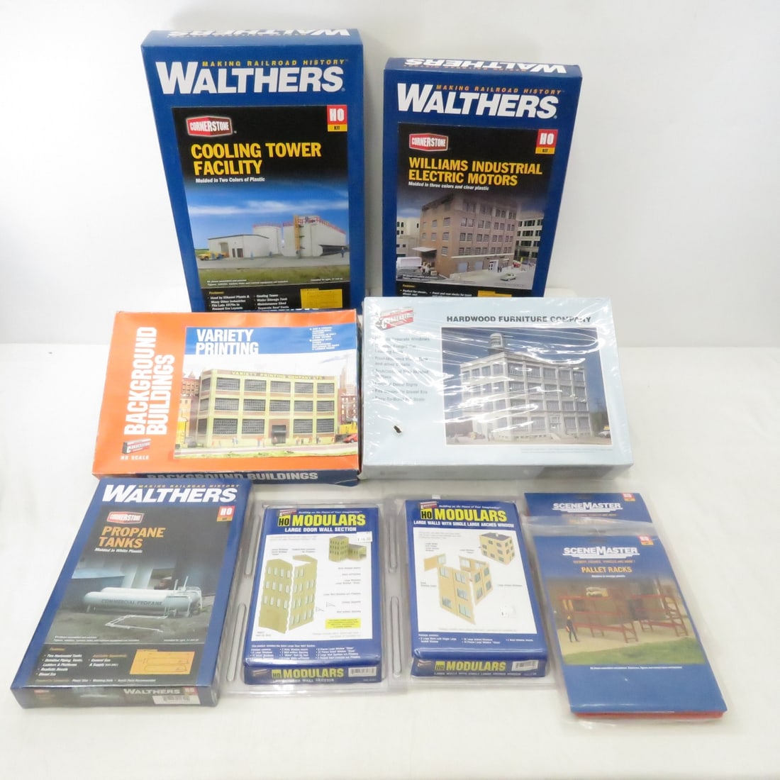 Walthers HO Modulars, and Model Kits- some sealed (1 of 13)
