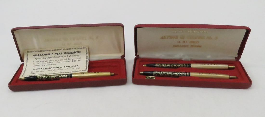 Arpege Chanel No. 5 perfumed pen & pencils (1 of 16)