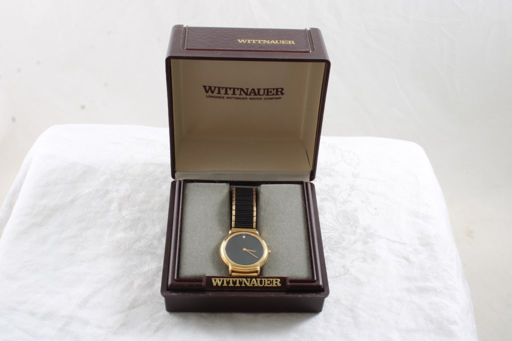 Wittnauer Quartz Men's Watch Diamond Dial w/Box (1 of 10)