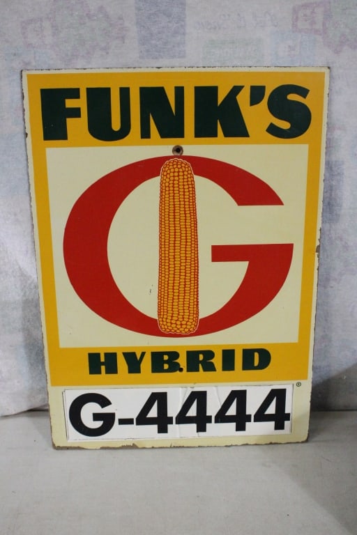 Funk's G-Hybrid Corn Masonite Sign (1 of 5)