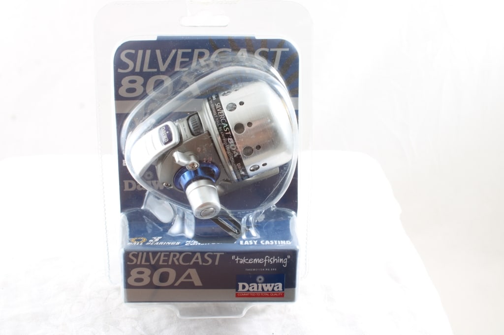 Daiwa Silvercrest 80A Fishing Reel New in Package: Daiwa Silvercrest 80A Fishing Reel New in Package - As pictured. Please ask questions and read terms & conditions before bidding.
