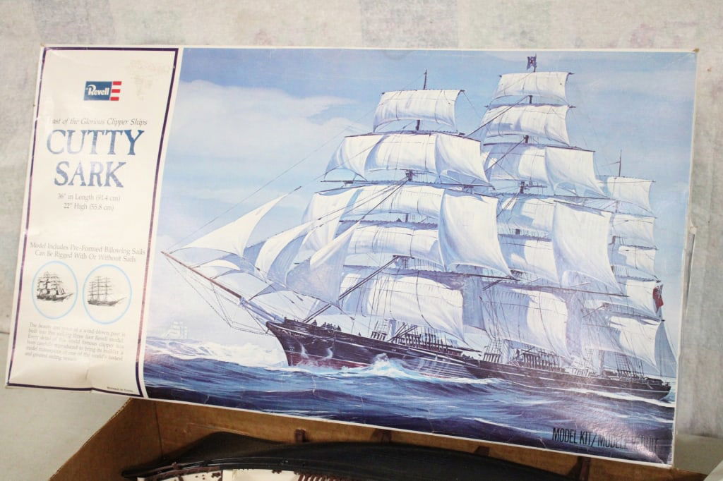 Revel Model Cutty Sark Sailing Clipper Ship 36" (1 of 14)