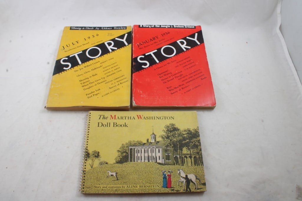 1945 Martha Washington Doll Book, 2 1936 books (1 of 20)