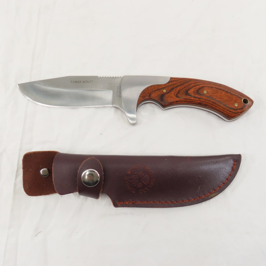 Timber Wolf 13 German Stainless Knife in sheath (1 of 13)