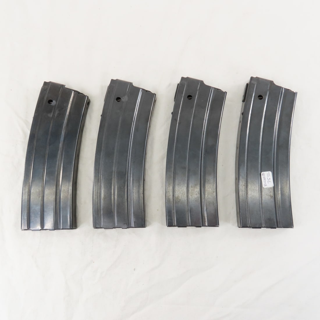 4 Ruger Mini-14 Rifle Magazines, 30 round: 4 Ruger Mini-14 Rifle Magazines, 30 round - Please read terms & conitions and ask questions before bidding.