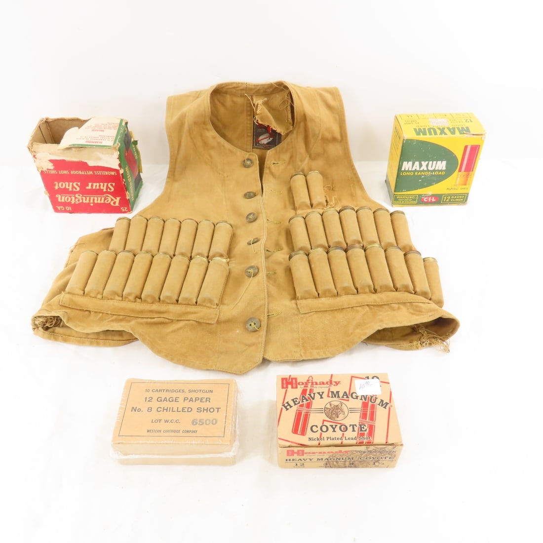 106 Shotgun Shells & Vest, 12 & 10 Gauge (1 of 20)