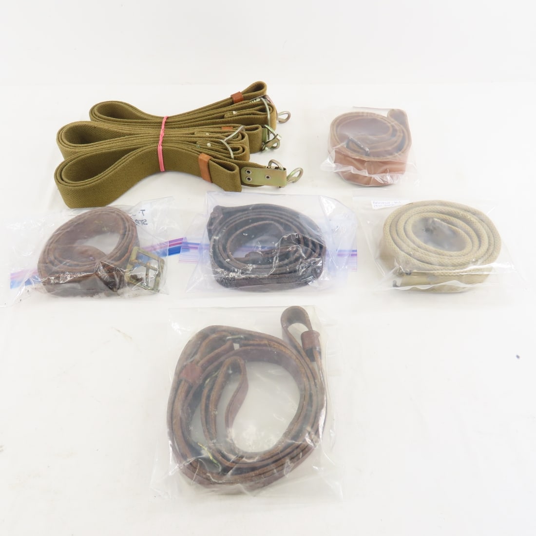 8 Leather & Web Slings, British, Japanese & More (1 of 13)