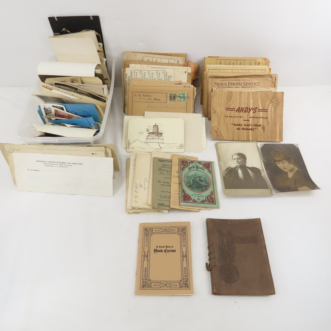 Collection of vintage photographs & negatives: Collection of vintage photographs & negatives - some ephemera, as well Please read terms & conitions and ask questions before bidding.