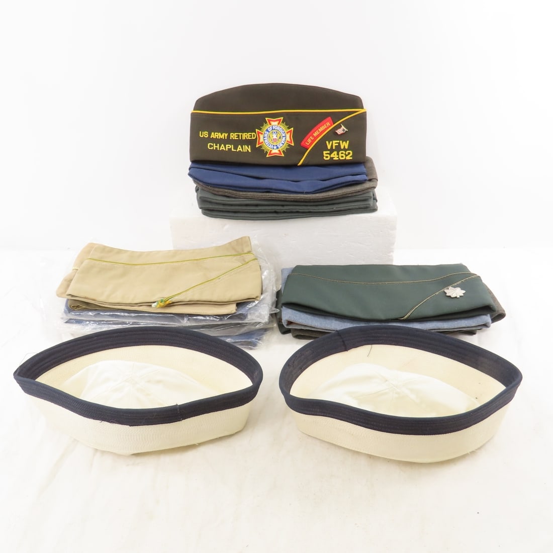 20+ Military Garrison Dress Caps (1 of 12)