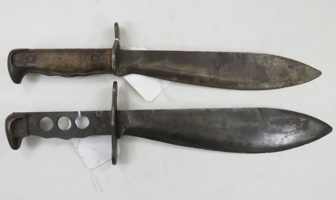 1918 Plumb and 1914 Springfield Armory Bolo Knives (1 of 17)