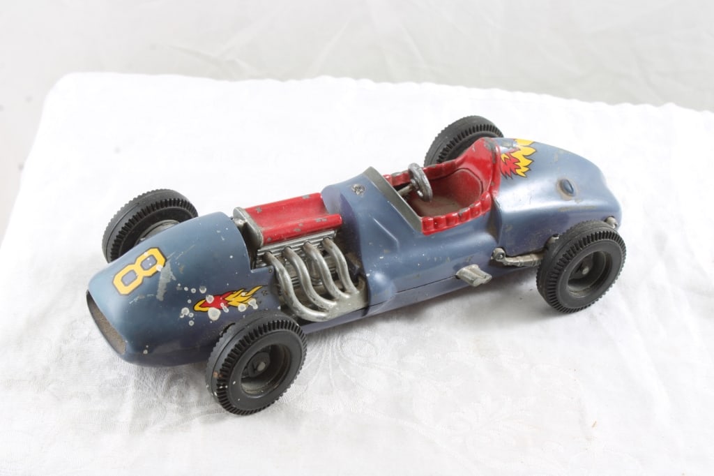 1950's Hubley Indy Racer Cast Metal Model Car (1 of 8)
