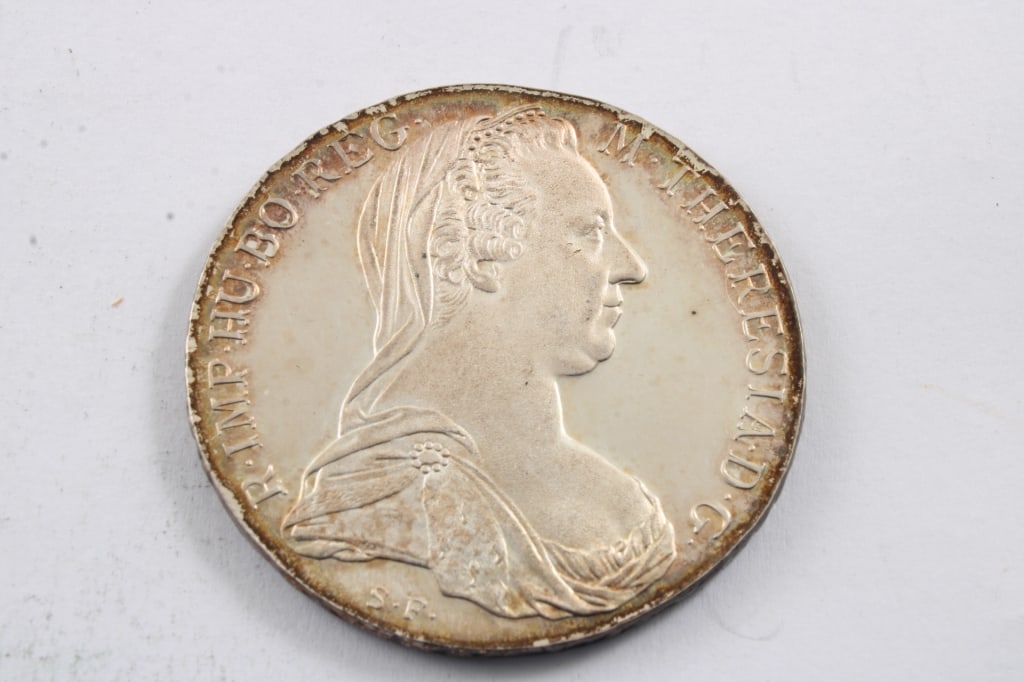 1780 Austria Thaler Maria Theresa 83.3% Silver: 1780 Austria Thaler Maria Theresa 83.3% Silver - Coin as pictured. Please ask questions and read terms & conditions before bidding.