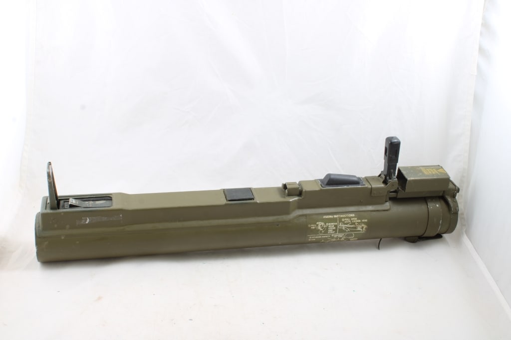ROCKET HE66MM ANTITANK M72A2 ロケットランチャー Original U.S. Invasion of Grenada Era Inert M72A3 Light Anti