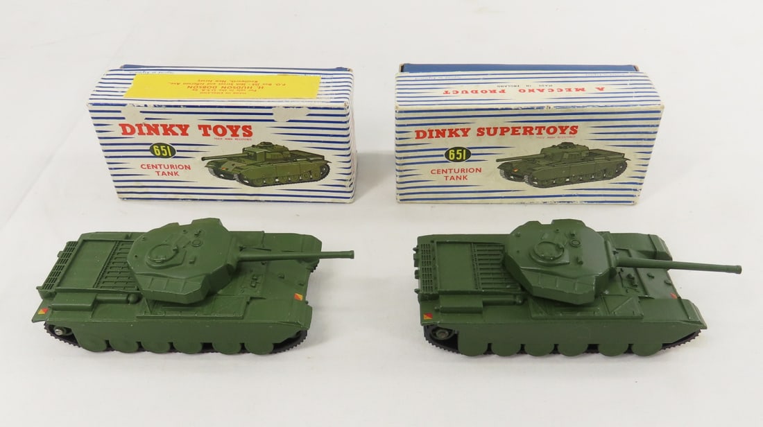 2 Dinky SuperToys #651 Centurion Tanks with boxes (1 of 20)