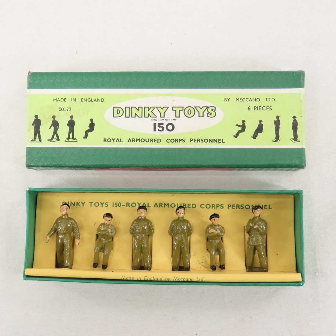 Dinky Toys #150 Royal Armoured Corps Personnel (1 of 9)