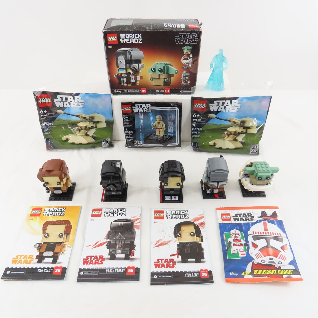 5 LEGO STAR WARS BrickHeadz & 4 Mini Kits (1 of 18)
