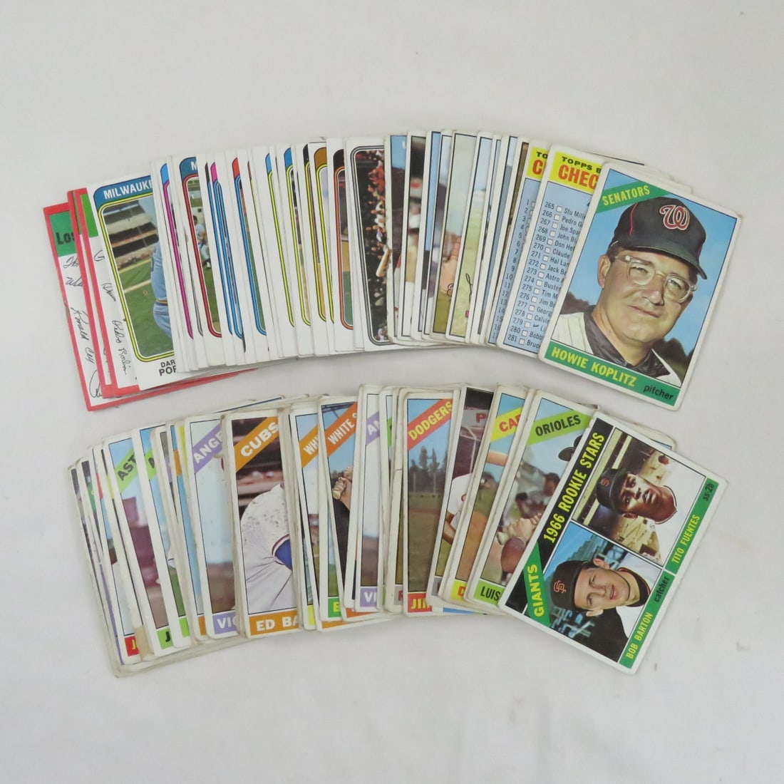 75+ 1966-1974 Topps Baseball Cards- some stars (1 of 19)