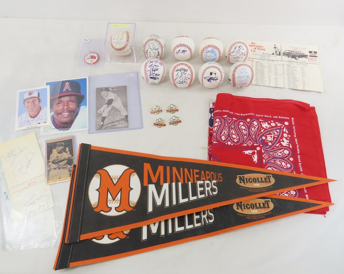 Autographed Baseballs & Other Collectibles (1 of 17)