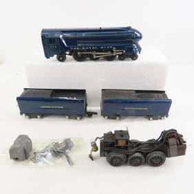 American Flyer 556 The Royal Blue Engine & Tender (1 of 18)