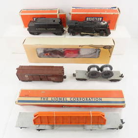 Lionel O Gauge 6110 Engine, Tender & 4 Cars (1 of 17)
