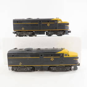 Lionel O Gauge Erie AA Alco Diesel Set 2032 (1 of 19)