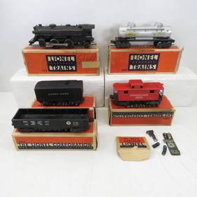 1946 Lionel 1401 Set with 2-4-2 Loco 2654 (1 of 16)