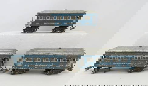 Lionel Prewar O Gauge Pullman 609 (2) & 611 Cars (1 of 8)