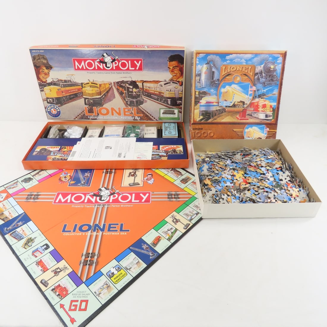 Lionel Monopoly & Springbok Puzzle (1 of 13)