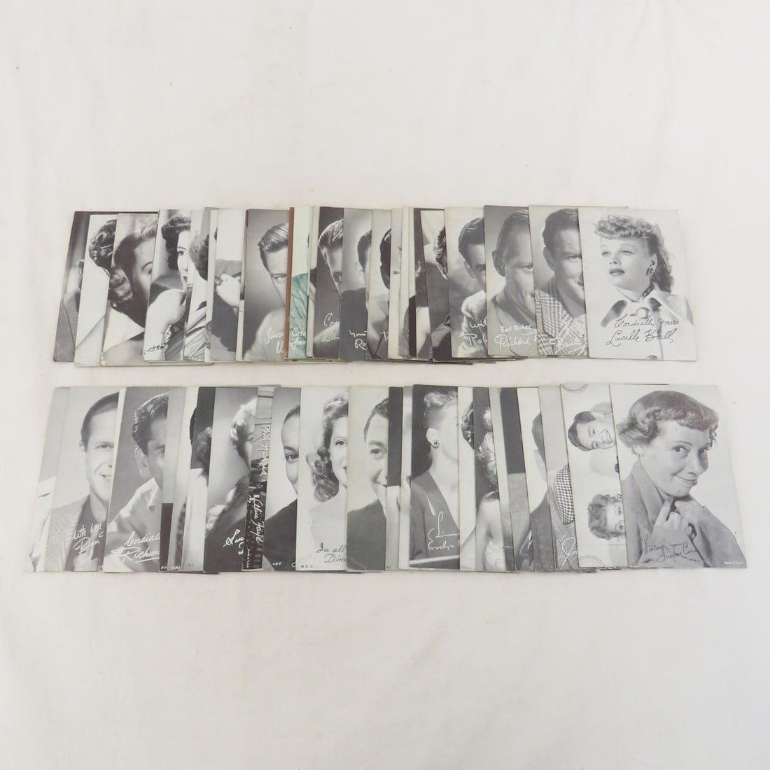 Over 50 Hollywood Stars Penny Arcade Cards: Over 50 Hollywood Stars Penny Arcade Cards - Randolph Scott, Dinah Shore, Robert Young, Lucille Ball, Glenn Ford, Mae West, Ronald Reagan and More Please ask questions & read terms and conditions befo