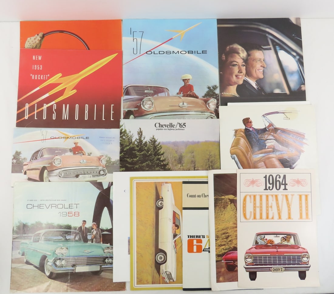 Chevrolet, Cadillac & Oldsmobile Car Brochures (1 of 15)