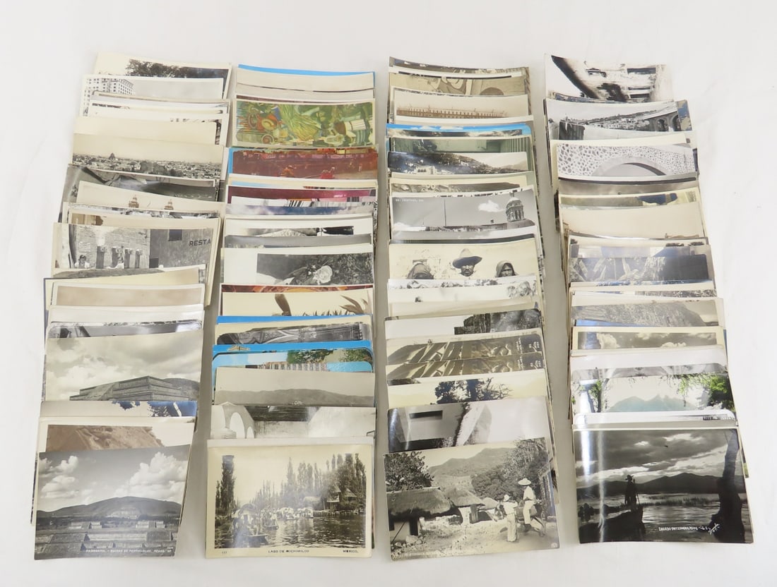 Vintage Mexican Postcards- some RPPC: Vintage Mexican Postcards- some RPPC - Please ask questions & read terms and conditions before bidding.