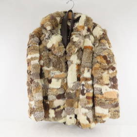 Vintage rabbit Fur coat (1 of 5)