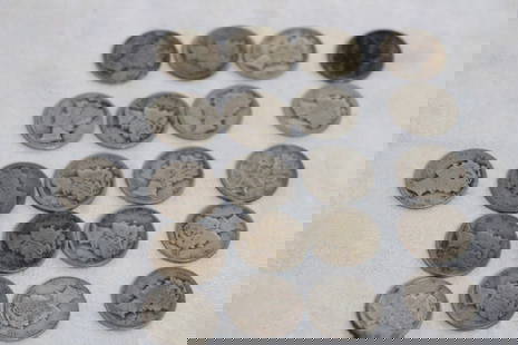 21 Silver Mercury Dimes: 21 Silver Mercury Dimes - As pictured. Please ask questions and rerad terms & conditions before bidding. 