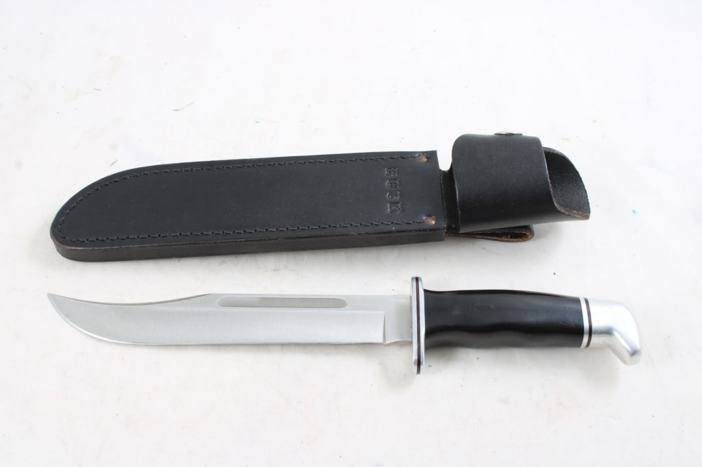 Buck 120 Fixed Blade Knife with Sheath (1 of 17)