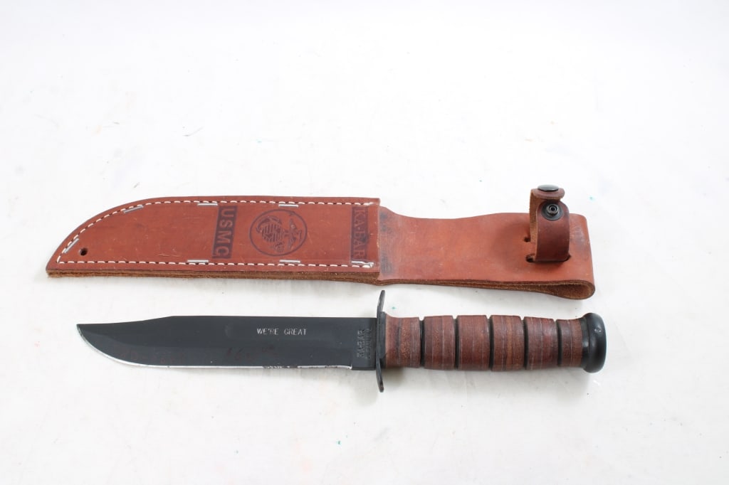 Ka-Bar Fixed Blade USMC Peno Specht Knife 426 (1 of 14)