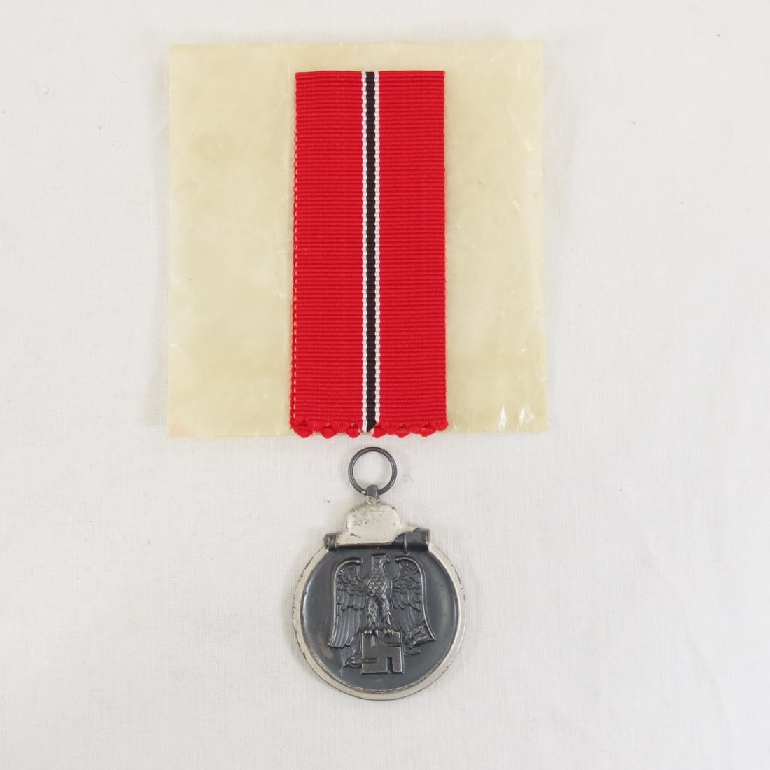 WWII German Eastern Front Medal with ribbon (1 of 7)