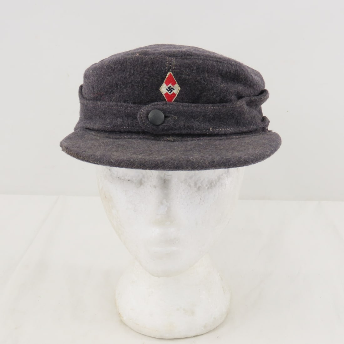 WWII German Hitler Youth Flak Helpers Cap: WWII German Hitler Youth Flak Helpers Cap - Please ask questions & read terms conditions before bidding.