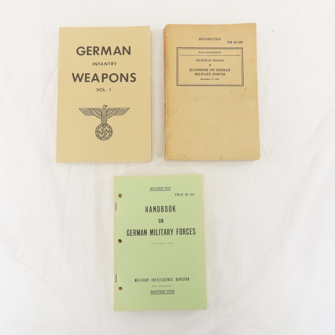 3 German Military Handbook & Tech Manuals (1 of 17)