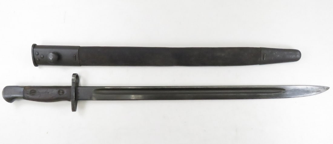 Australian Pattern 1907 Sword Bayonet & Scabbard (1 of 15)