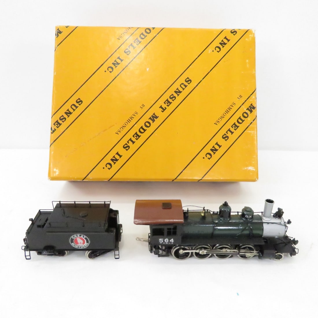 Sunset Models HO Great Northern F-1 2-8-0: Sunset Models HO Great Northern F-1 2-8-0-(Samhongsa – Korea)Please ask questions and read terms & conditions before bidding.