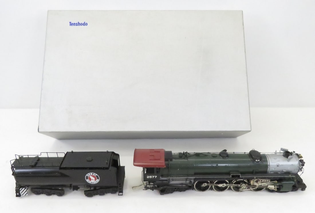 Tenshodo HO Great Northern 4-8-4 Class S-2: Tenshodo HO Great Northern 4-8-4 Class S-2-with TenderPlease ask questions and read terms & conditions before bidding.